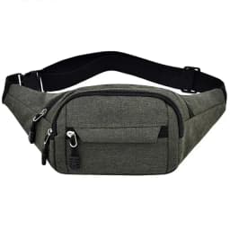 2025 Men's Sports Fanny Pack Fashion Phone Female Chest Bag Unisex Waist Bag Women Small Canvas Shoulder Casual Crossbody Bags