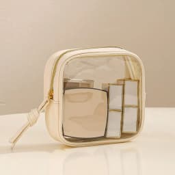 1/3PCS Waterproof Cosmetic Bag Portable Portable Cosmetic Storage Bag Large Capacity PVC Transparent Wash Bag Travel Storage Bag