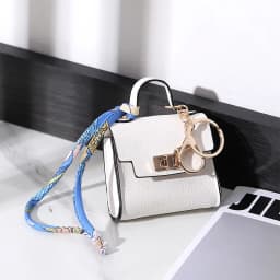 Light Luxury High-end Coin Purses Fashionable Exquisite Bag Accessories New Silk Scarf Bracelet Portable Mini Keychain Pendants