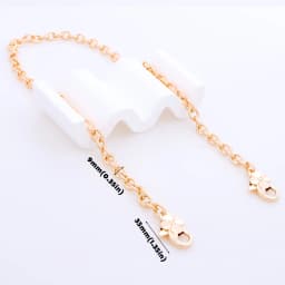 Purse Chain, Flat Bag Chain with Metal Buckles, Chain Purse Strap for DIY Purse, Wallet, Handbag, Shoulder Bag, Crossbody Bag