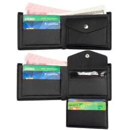 2026 Men's Fashion Retro Business Short Wallet Multi Card Slot Horizontal Portable Pu Leather Men's Wallet Card Holder Best Gift