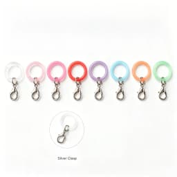 10/20Pcs O-Ring Lobster Clasp Set, DIY Jewelry Accessories for Umbrellas, Keychains, Bag Charms & Bracelets