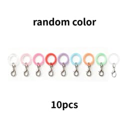 10/20Pcs O-Ring Lobster Clasp Set, DIY Jewelry Accessories for Umbrellas, Keychains, Bag Charms & Bracelets
