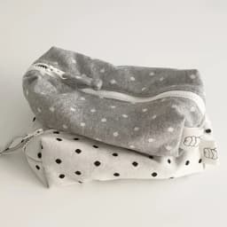 Polka Dot Design Pencil Case, Large Capacity Soft Touch Pencil Case, Stationery Bag, Cosmetics Storage, Back to School