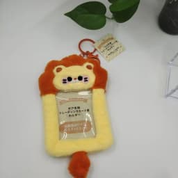 New Cartoon Photocard Holder Cute Student Card Holder Keychain Pendant School Stationery