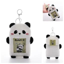 New Cartoon Photocard Holder Cute Student Card Holder Keychain Pendant School Stationery