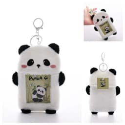 New Cartoon Photocard Holder Cute Student Card Holder Keychain Pendant School Stationery
