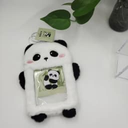 New Cartoon Photocard Holder Cute Student Card Holder Keychain Pendant School Stationery
