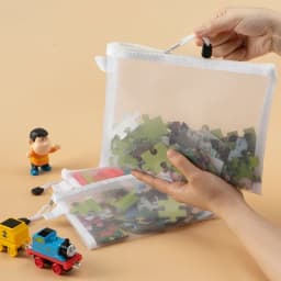 3/5/10pcs Mesh Zipper File Bag Waterproof Moisture-proof Zipper Folder Toy Storage Bag Storage Tools Cosmetic Organization Bag
