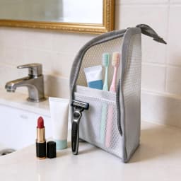 EVA Mesh Cosmetic Bag Travel Storage Portable Toiletry Beauty Case Makeup Bag Organizer Female Make Up Pouch Bathroom Wash Pack
