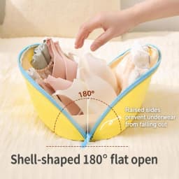 Travel Organizer Bag Large Capacity Underwear Storage Pouch Portable Cosmetic Makeup Case Toiletry Bag for Women