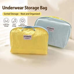 Travel Organizer Bag Large Capacity Underwear Storage Pouch Portable Cosmetic Makeup Case Toiletry Bag for Women