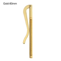 Durable Replace Parts Metal Simple Cash Holder Money Clip Spring Clamp Bar Wallet