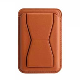 Anti-theft Leather Card Bag for Magsafe Wallet Phone Card Holder Safety Accessories Wallet Case for Apple 16 15 14 13 Pro Max