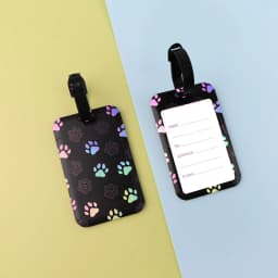 Cute Cats Plastics Baggage Tag Dinosaur Suitcase Backpack Anti-Lost Listing ID Card Holder Fashion Luggage Accessories Gifts