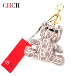 CHCH 2026 Fashion Classic Vintage Luggage Accessories Little Bear Pendant with Keychain