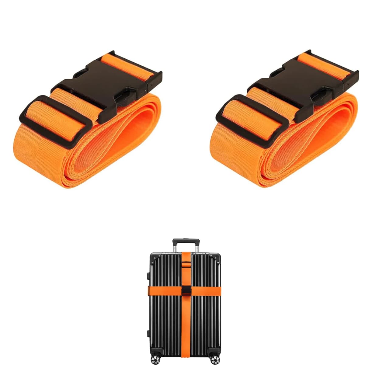 1 Piece Luggage Strap for Suitcases TSA-Approved Bundling Packing Belt Suitcase Easily Identified Travel Belts Bag Accessories