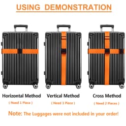 1 Piece Luggage Strap for Suitcases TSA-Approved Bundling Packing Belt Suitcase Easily Identified Travel Belts Bag Accessories