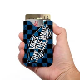 Fashion V-VANS PU Leather Cardholder Ultra Slim Credit ID Card Organizer Lightweight Business Card Holder