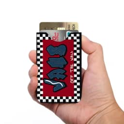 Fashion V-VANS PU Leather Cardholder Ultra Slim Credit ID Card Organizer Lightweight Business Card Holder