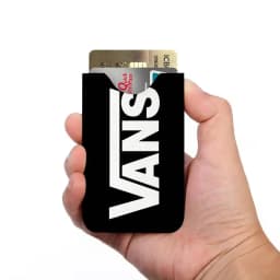 Fashion V-VANS PU Leather Cardholder Ultra Slim Credit ID Card Organizer Lightweight Business Card Holder