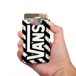 Fashion V-VANS PU Leather Cardholder Ultra Slim Credit ID Card Organizer Lightweight Business Card Holder