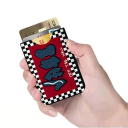 Fashion V-VANS PU Leather Cardholder Ultra Slim Credit ID Card Organizer Lightweight Business Card Holder