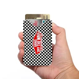 Fashion V-VANS PU Leather Cardholder Ultra Slim Credit ID Card Organizer Lightweight Business Card Holder
