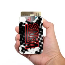 Fashion V-VANS PU Leather Cardholder Ultra Slim Credit ID Card Organizer Lightweight Business Card Holder