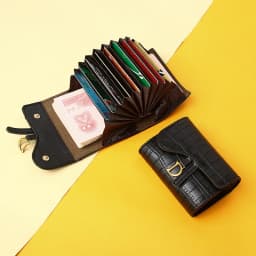 PU Letter Wallet Multi Card Women Luxury Card Holder Short Wallet Mini Card Holder Small Multi Functional Clutch Bag