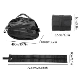Large Foldable Shopping Bag Reusable Eco Bag Grocery Package Beach Toy Storage Bags Shoulder Cat Lemon Printing Pouch Tote Pouch