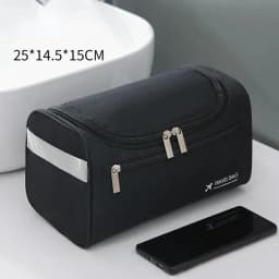NEW Leather Toiletry Bag for Men Women Dopp Kit Mens Hanging Toiletry Bag Travel Bag for Traveling Large Cosmetic Bag for T