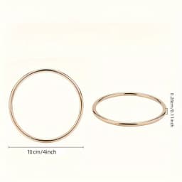 2pcs O-ring Bag Handle Metal Strap Replacement Handbag Luggage DIY Fashion Bag Hardware Accessories Purse Sewing Frame