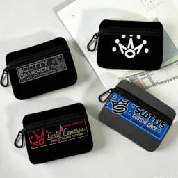 Golf S-ScoTTY C-CameRONS Multifunctional Oxford Cloth Small Pouch With Hook Mini Coin Wallet Earbud Storage Bag