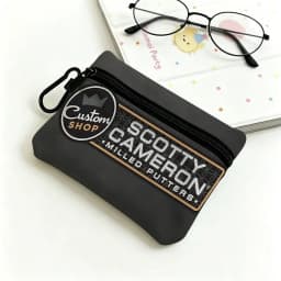 Golf S-ScoTTY C-CameRONS Multifunctional Oxford Cloth Small Pouch With Hook Mini Coin Wallet Earbud Storage Bag