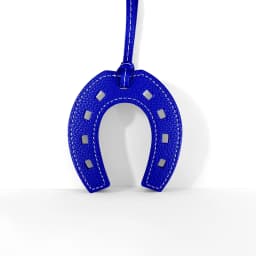 Horse Head Horseshoe Bag Charm, Equestrian Purse Accessory Gift, Handmade PU Leather Pony Ornament for Bags, Vintage Horse Gifts