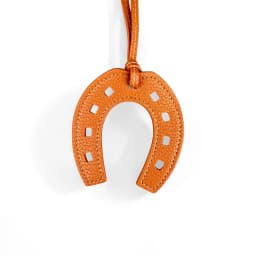 Horse Head Horseshoe Bag Charm, Equestrian Purse Accessory Gift, Handmade PU Leather Pony Ornament for Bags, Vintage Horse Gifts