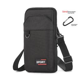 New Men's Waterproof Tactical Waist Pack - Military Style Crossbody Bag for Camping Hunting, with Mobile Phone Pouch