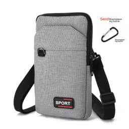 New Men's Waterproof Tactical Waist Pack - Military Style Crossbody Bag for Camping Hunting, with Mobile Phone Pouch