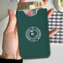 Fashion Golf MALBON PU Leather Cardholder Ultra Slim Credit ID Card Organizer Lightweight Business Card Holder