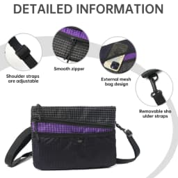 Summer Women's Lightweight Ultra-Thin Mini Shoulder Bag, Cross-Body Mobile Phone Bag, Student Travel Passport Document Bag