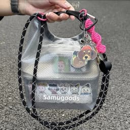 Waterproof Swim Bag with Dry Wet Separation Large Capacity Beach Gym Travel Tote Bag Portable Toiletry Makeup Organizer