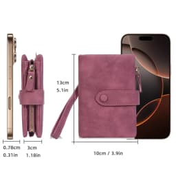 Baellerry Women Short Wallets Top Quality Card Holder Snap Button Zipper Femal Coin Compact Simple Card Clips For Girls