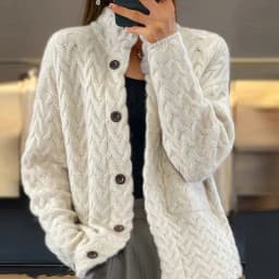 Autumn Winter Sweater Cardigan Women Long Sleeve Jacket Women Casual Knitted Sweater Coat Female Tops Ladies Knitwear