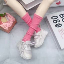 45cm 60cm BJD dolls cute socks without doll long tube socks knitted socks lace stockings 1/4BJD dolls
