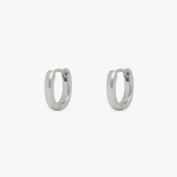 2PCS New Gold Color Square Hoop Earrings Women Men Stainless Steel Huggie Minimalist Punk Unisex Rock Earrings Piercing Jewelry