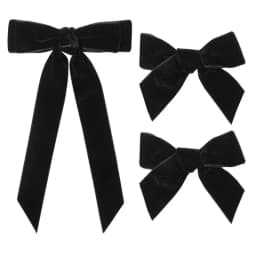 2025 Cute Velvet Bow Hairpins Set Women Children Girls Hair Clips Pin Barrettes Accessories Hairclip Headdress Headwear Ornament