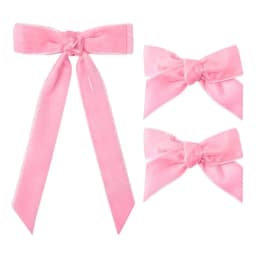 2025 Cute Velvet Bow Hairpins Set Women Children Girls Hair Clips Pin Barrettes Accessories Hairclip Headdress Headwear Ornament