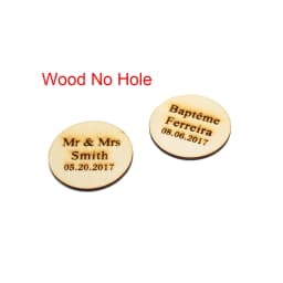 50pcs Personalized Name Shower Baby Baptism Tag Engraved Acrylic Round Circle Wedding Table Party Decoration Custome Gift Favors