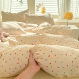 Cute Dog Printed Duvet Cover Set Brown Color Comforter Cover with Pillowcase for Kids Single/Queen/King Housse De Couette Full